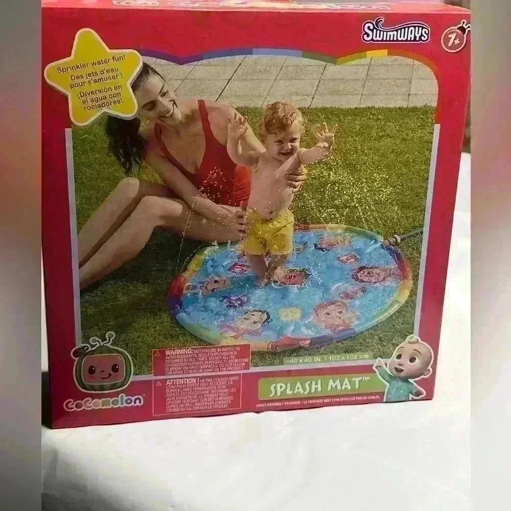 Cocomelon Themed Splash Mat brand new in box 40x40